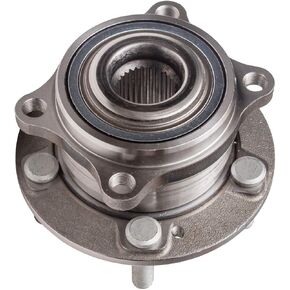 513266 Front or (Rear AWD) Wheel Bearing and Hub Assembly Compatible with 2007-2014 Hy-undai Santa Fe, 2007-2012 Veracruz /2011-2015 K-ia Sorento (Rear Wheel for AWD Only) [5 Stud Hub]