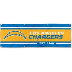 Los Angeles Chargers Large 2x6 Foot Banner