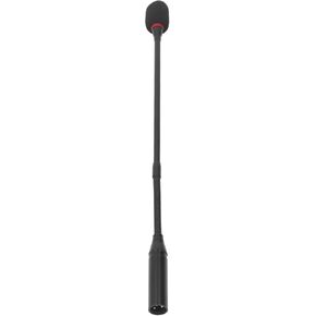 Desktop Gooseneck Microphone, 3 Pin Flexible 16.5 Inch Conference Microphone for Government Lecture Halls for Conference Rooms