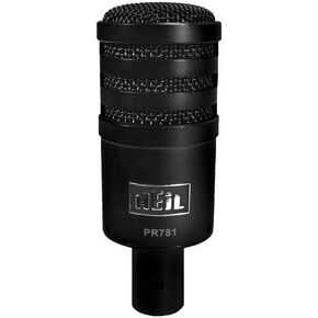 HEiL sound PR-781 PR781 Orginal Black ProLine Performance Studio Microphone - Dynamic Desk Microphone for Elite Tranceivers and Podcasting - Original