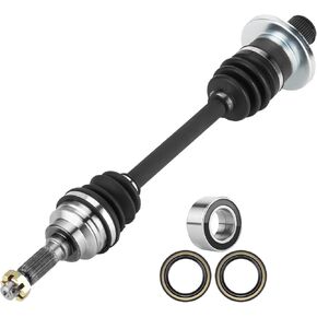Rear Left/Right CV Axle Shaft with Wheel Bearing for Suzuki KingQuad 450 500 700 750 4x4 2007 2008 2009 2010 2011 2012 2013 2014 2015 2016 2017 2018 2020 2021 2022 64901-31G10, 64901-31G11
