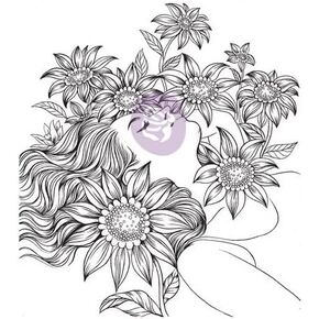 Prima Marketing 655350590895 Cling Stamps-Prima Princesses-Katherine