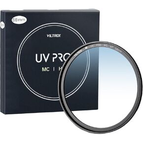 VILTROX 58mm MC UV Camera Lens Protection Filter,Ultra Slim 18 Layers Multi Coated High Definition Lens Filter for Canon Nikon Sony Fuji Camera Lens