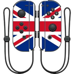 MightySkins Skin Compatible with Nintendo Joy-Con Controller wrap Cover Sticker Skins British Pride