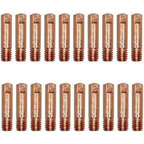 20-Pack Mig Welder Tips, Compatible with Lincoln | Chicago Electric | Forney | Titanium Easy Flux | Clarke | Eastwood | Flux Core Welder, MIG Welding Gun Accessories (.030" Tips)