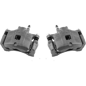 Callahan CCK01583 [2] FRONT Premium Grade OE Semi-Loaded Caliper Assembly Pair Set