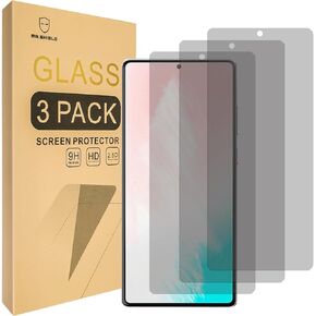 Mr.Shield [3-PACK] Privacy Screen Protector Compatible with Samsung Galaxy Note 20 5G [Tempered Glass] [Anti Spy] Screen Protector with Lifetime Replacement