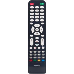 Replaced Remote fit for Sanyo TV Remote GXCC GXEA GXGA GXHA GXJA GXFA GXEC GXDB GXCF GXCC GXCB GXBJ GXCA GXBM GXBL GXBG GXBD GXBE NH315UP NH312UP NH311UP NH316UP NH414UD NH002UD NH316UD NH432UD