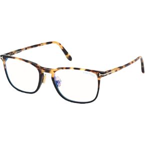 Tom Ford FT 5699-B BLUE BLOCK Beige Havana 53/19/145 men Eyewear Frame