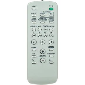 RM-SC55 Replacement Remote Control Applicable for Sony Mini Hi-Fi Component System MHC-EC77 CMT-HPR90 MHC-EC55 MHC-GX99 MHC-EC68 HCD-EC55 HCD-HPR90 HCD-EC77 HCD-GX99 HCD-EC68