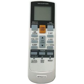 Replacement Remote Control for Fujitsu ASU18RLF ASU18RLXS ASU24RLF ASU24RLXS ASU30RLX ASU9RLF1 ASU12RLF1 AUU12RLF AUU18RLF AUU9RLF ASU30CLX1 ASU30RLXQ Air Conditioner