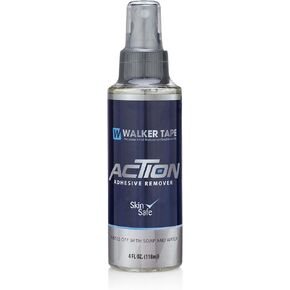 NEW Walker Action Skin Safe, Fast-Acting Adhesive Remover 4oz Spray Bottle