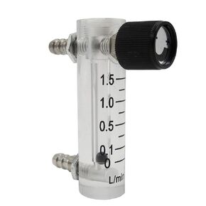 Oxygen Flow Meter 0.1-1.5LPM Flowmeter for Fluid Filtration System Oxygen Air Flowmeter Gas Regulator Acylic Flow meter with Control Valve for Oxygen/Air/Gas