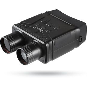 VIVITAR Night Vision Binoculars Camera, 4X Optical Magnification, 2.7" Full High Definition LCD Display, 300M/ 985FT Infrared Distance, 1080P High Definition Video, 16MP Photos
