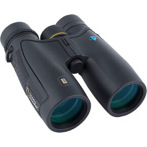 National Geographic Waterproof 10x42 Fully Multi Coated Roof Prism Binoculars for Adults with Harness for Bird Watching Hunting Hiking Outdoor Activities Travel and Sports