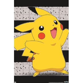 Trends International Pokémon - Pikachu Open Arms Wall Poster, 22.37" x 34.00", Unframed Version