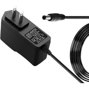 6V 2A Power Supply Adapter with 5.5x2.5mm DC Plug, AC 100-240V to DC 6V 2000mA Power Adapter UL Listed DC Power Supply Suitable for iTouchless Sensor Trash Cans, Router, 3.3ft
