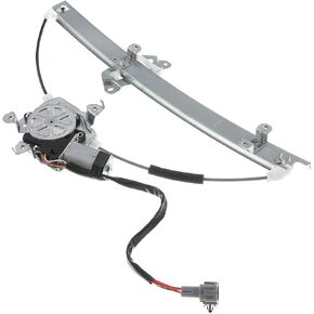 YHTAUTO Front Power Window Regulator Driver Side with 6-Pin Motor Assembly for Infiniti I30 2000-2001, I35 2002-2004 & Nissan Maxima 2000-2003, Sedan Only