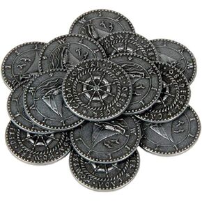 Pirate Ships Themed Gaming Coins - Small 20mm 15-pack, Novelty Fantasy Replica Coins