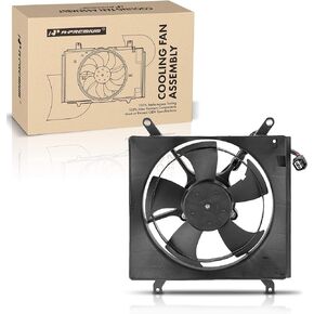 مجموعة مروحة تبريد رادياتير المحرك A-Premium متوافقة مع موديلات مختارة من سوزوكي - Aerio 2002-2007 - استبدال # 1776063J00، 1711162D51
