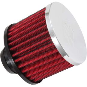 K&N Vent Air Filter/ Breather: High Performance, Premium, Washable, Replacement Engine Filter: Filter Height: 2.5 In, Flange Length: 1 In, Shape: Breather, 62-1490