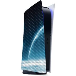 MightySkins Carbon Fiber Gaming Skin for PS5 / Playstation 5 Digital Edition - Acid | Durable Textured Carbon Fiber Finish | Easy to Apply and Change Style | Made in The USA