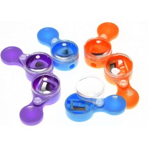 2.0 Lead Pointer Pencil Sharpener, Mini 2mm Leads Sharpener, Portable Handheld Sharpener for 2.0mm Pencil Lead Refills at Office Home Pack of 6