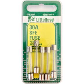 Littelfuse SFE30BP SFE Glass Body Fuse - Pack of 5