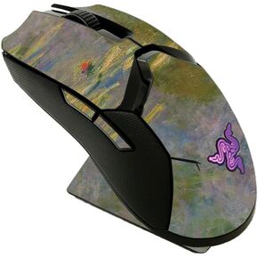 MightySkins Skin Compatible with Razer Viper Ultimate - Water Lilies | Protective, Durable, and Unique Vinyl Decal wrap Cover | Easy to Apply, Remove, and Change Styles | Made in The USA
