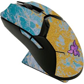 MightySkins Skin Compatible with Razer Viper Ultimate - Ocean Marble | Protective, Durable, and Unique Vinyl Decal wrap Cover | Easy to Apply, Remove, and Change Styles | Made in The USA