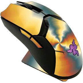 MightySkins Skin Compatible with Razer Viper Ultimate - Eye of The Storm | Protective, Durable, and Unique Vinyl Decal wrap Cover | Easy to Apply, Remove, and Change Styles | Made in The USA