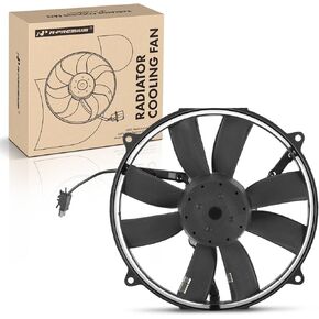 A-Premium Engine Radiator Cooling Fan Assembly Compatible with Mercedes-Benz Models - C220 1994-1997, C230 1996-2000, C280 1994-2000, C36 AMG 1995-1997, C43 AMG 1998-2000, CLK430 1999-2003, CLK55 AMG