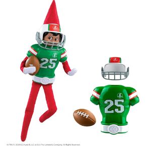 The Elf on the Shelf Touchdown Tidings Football Uniform for Scout Elves!