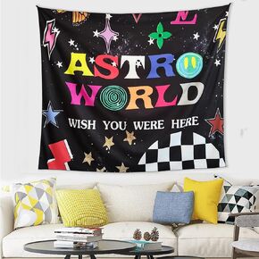 Aleyongo ASTRO Series Tapestry 3D Boutique Wall Tapestry Wall Cool Aesthetic Funny Cute Tapestry for Home Living Room Bedroom Dorm Decor University dormitory tapestries59.1x51.2 inch