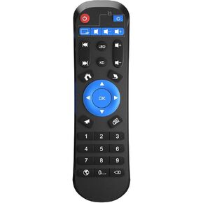 Replacement IR Remote Control for Android TV Box, Compatible with Android Box T9/T95 MAX/T95 MAX+/T95 H616/Q+/T95H Smart TV Streaming Box