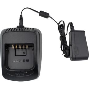 KNB-47L Battery Charger for Kenwood TH-D72A TK-2180 TK-3180 TK-5210 TK-5220 TK-5320 KNB-48L KSC-32 Radio Charger Compatible with Li-ion Ni-MH Battery