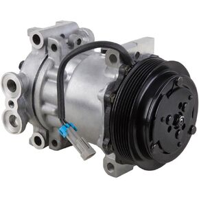 AC Compressor & A/C Clutch For Chevy S10 Silverado Pickup Tahoe Suburban Blazer GMC Sierra Sonoma Yukon Suburban Jimmy - BuyAutoParts 60-00894NA New