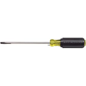 Klein Tools 605-4B Wire Bending Cabinet Tip Screwdriver 4-Inch, Made in USA