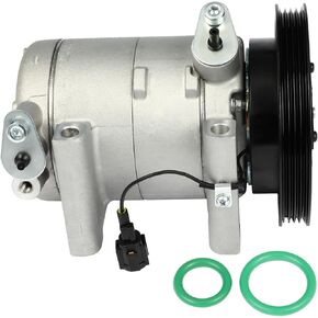 ECCPP AC Compressor Fast Cooling 1999-2004 Fit for Nissan Frontier 3.3L Air Conditioning Compressor