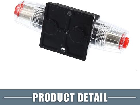 Car Reset Circuit Breaker 20A DC 12-48V Circuit Breaker Fuse Holder for Car Audio Marine Boat Stereo Switch Inverter (Pack of 3) in Saudi Arabia