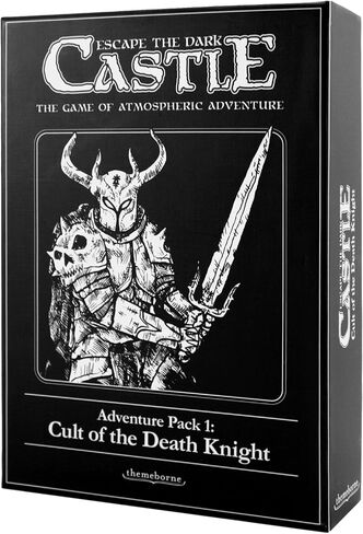 لعبة Themeborne Escape The Dark Castle Board لعبة Cult of The Death Knight Adventure Pack 1 | لعبة استراتيجية تعاونية للبالغين والمراهقين | الأعمار 14+ | 1-4 لاعبين | متوسط وقت اللعب 45 دقيقة | صنع in Kuwait