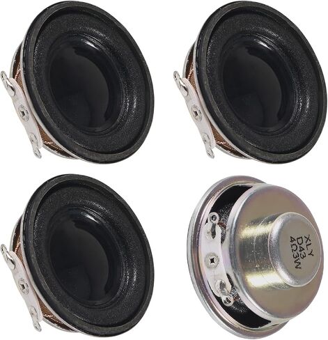 4 قطعة 1.5 "4Ohm 3W DIY صغيرة كاملة المدى مكبر صوت ستيريو مكبر الصوت لاردوينو ومكبر الصوت DIY in Saudi Arabia
