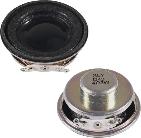 4 قطعة 1.5 "4Ohm 3W DIY صغيرة كاملة المدى مكبر صوت ستيريو مكبر الصوت لاردوينو ومكبر الصوت DIY in Saudi Arabia