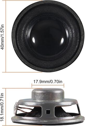 4 قطعة 1.5 "4Ohm 3W DIY صغيرة كاملة المدى مكبر صوت ستيريو مكبر الصوت لاردوينو ومكبر الصوت DIY in Saudi Arabia