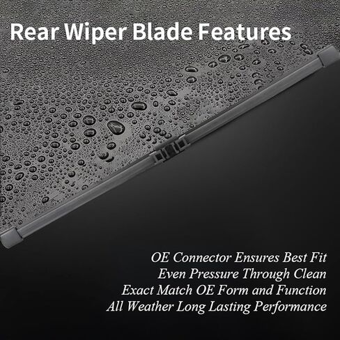 استبدال مساحات الزجاج الأمامي من WINNERS متوافقة مع Ford EcoSport 2018 2019 2020 2021 2022 2023، شفرات المساحات لسيارتي، تشمل الجبهة 26 بوصة، 24 بوصة والخلفية 11 بوصة in Kuwait