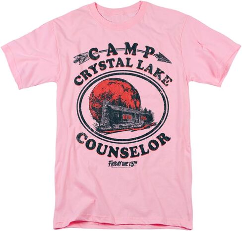 Popfunk Classic Friday The 13th Movie Camp Crystal Lake Counselor T Shirt & Stickers in Saudi Arabia