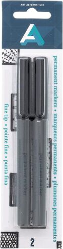 Art Alternatives Permanent Marker, 2-Marker Set, Black in Saudi Arabia