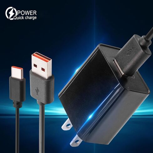 كابل شحن سريع لجهاز Kindle (إصدار 2019، 2020، 2021، 2022، الجيل التاسع، العاشر، الحادي عشر، الثاني عشر) Fire HD 7 8 9 10 Tablet Pro Plus، سلك كابل شحن USB C من Paperwhite Signature Edition -5 قدم in Kuwait