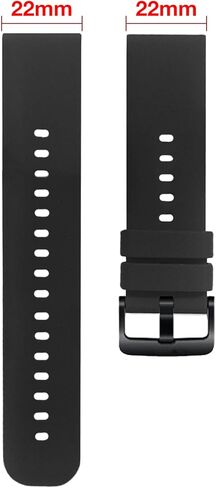 أساور ساعة 22 ملم لـ Amazfit GTR 47mm/ GTR 2 3 4، سوار معصم متوافق مع GTR 2e/ GTR 3 Pro in Kuwait