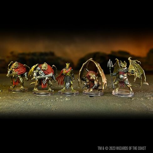 أيقونات WizKids D&D لشخصيات مصغرة من جيش دراكونيان من ذا ريلمز in Saudi Arabia